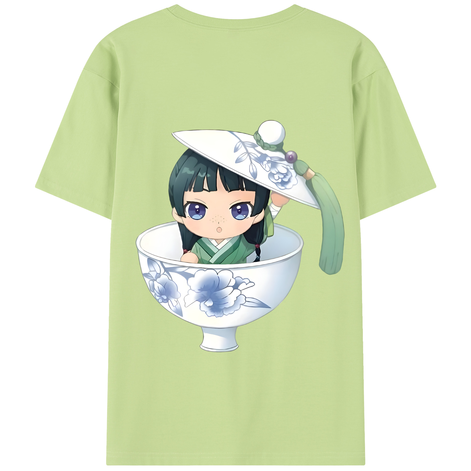 （画像用） 薬屋のひとりごと The Apothecary Diaries 綿100％半袖Tシャツ（背面プリント）